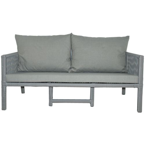 Floriane Garden Vrtna garnitura, svijetlo siva boja, Otto Sofa - Light Grey slika 7