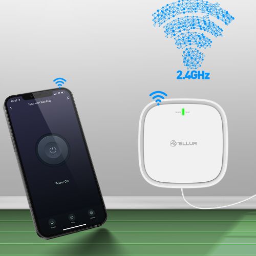 Tellur Smart WiFi gas sensor, bijeli slika 12