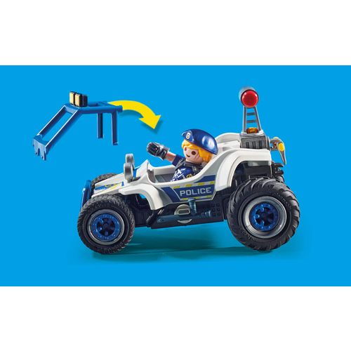 PLAYMOBIL POLICIJSKO TERENSKO VOZILO S UKRADENIM NAKITOM 70570 slika 2