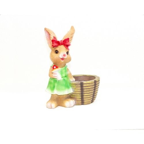 Uskršnja dekoracija - BUNNY WITH BASKET 7429 30cm - N39 slika 2