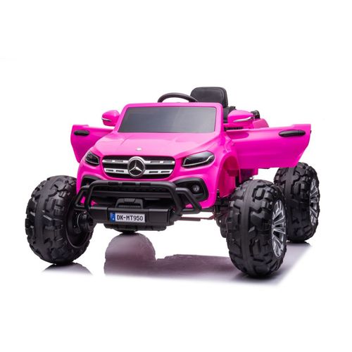 Licencirani auto na akumulator  Mercedes DK-MT950 4x4 - rozi slika 5