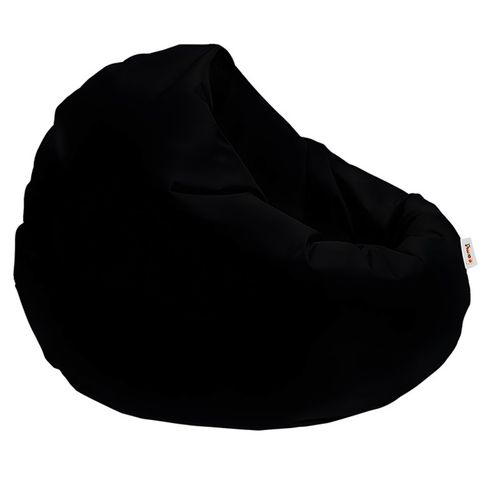 Iyzi 100 Cushion Pouf - Black Black Garden Bean Bag slika 2