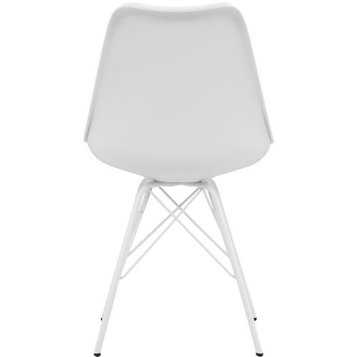 Blagovaonske stolice od umjetne kože 6 kom bijele slika 36