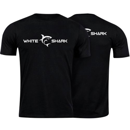 White Shark promo majica, crna, KIDS 11/12 slika 2