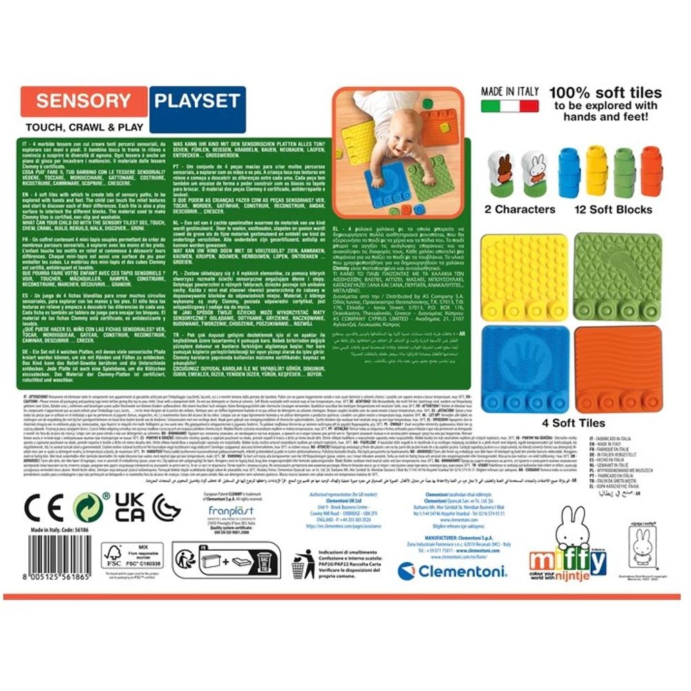 Clementoni CL56186 Podloga za igru Miffy slika 5