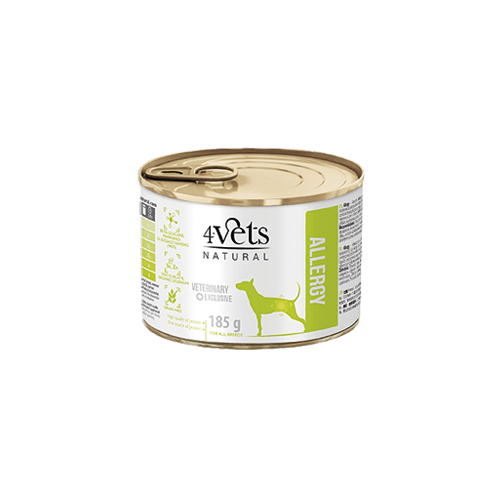 4Vets Natural Dog Veterinarska Dijeta Allergy 185g slika 1