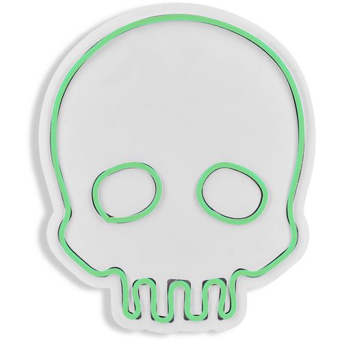 Wallity Ukrasna plastična LED rasvjeta, Skull - Green slika 6