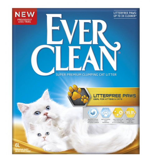 Ever Clean Pijesak za mačke Litterfree Paws, grudajući, mirisni, 6 L slika 1