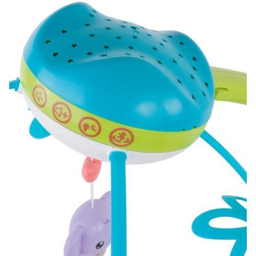 Zabavni vrtuljak za dječji krevetić 4u1 Bluetooth slika 5