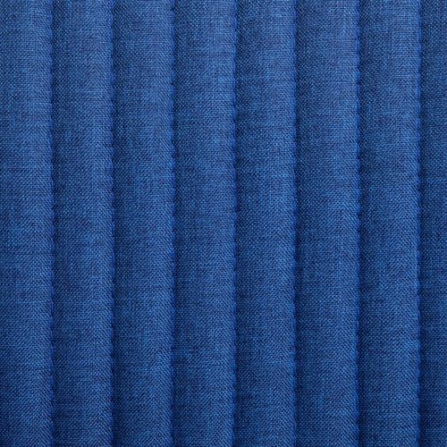 Blagovaonske stolice od tkanine 6 kom plave slika 2