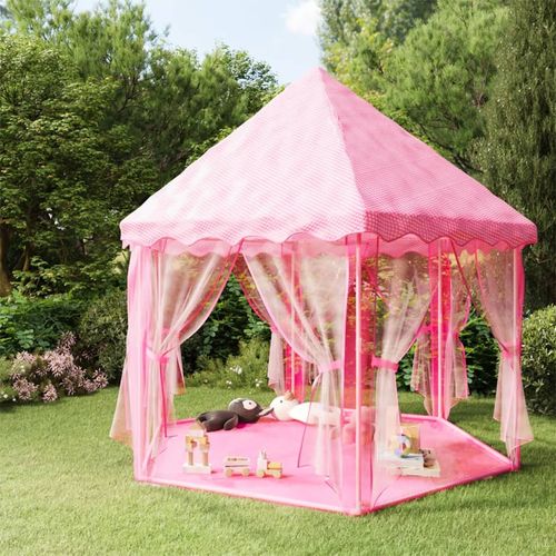 Princezin šator za igru ružičasti slika 25