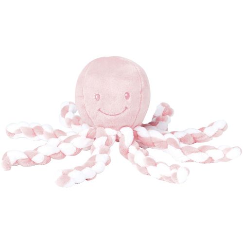 Nattou plišana igračka hobotnica, roze slika 1