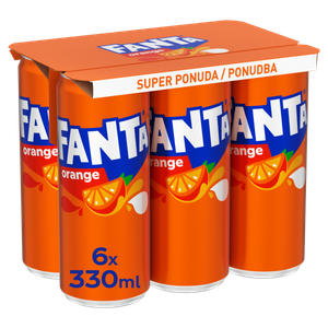 Fanta Orange 0,33l 6pack limenka 