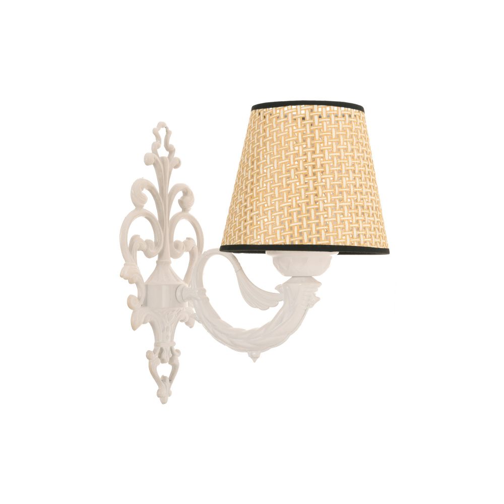 Lampa za zid Lily Coral - Prirodna, bijela slika 4