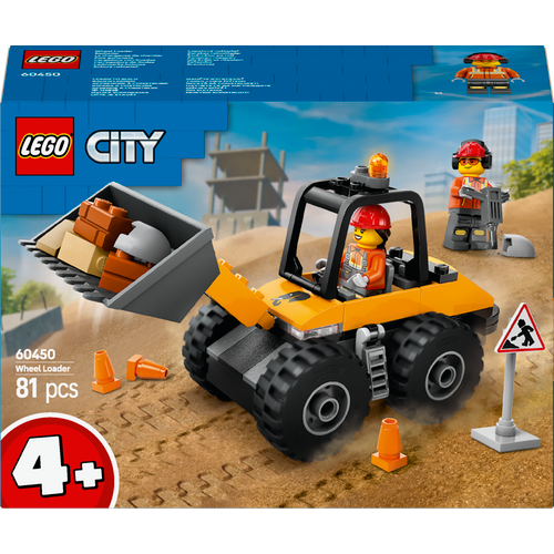 LEGO® CITY 60450 Žuti građevinski utovarivač s kotačima slika 6