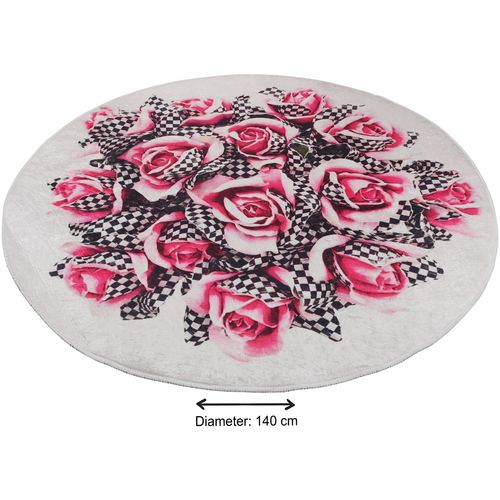 Magic Roses (140) Multicolor Bathmat slika 3