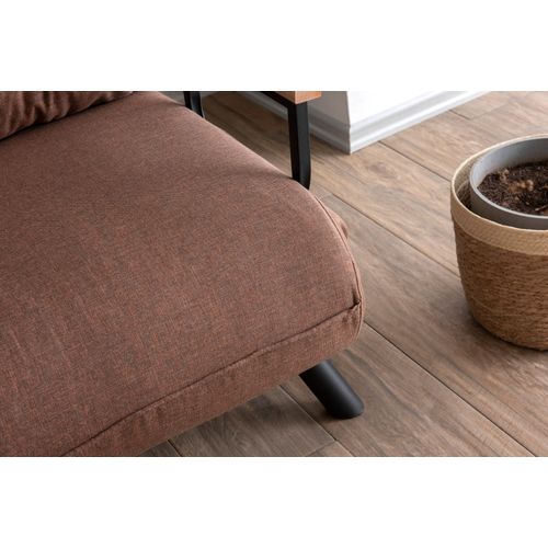 Atelier Del Sofa Naslonjač, Sando Single - Light Brown slika 5