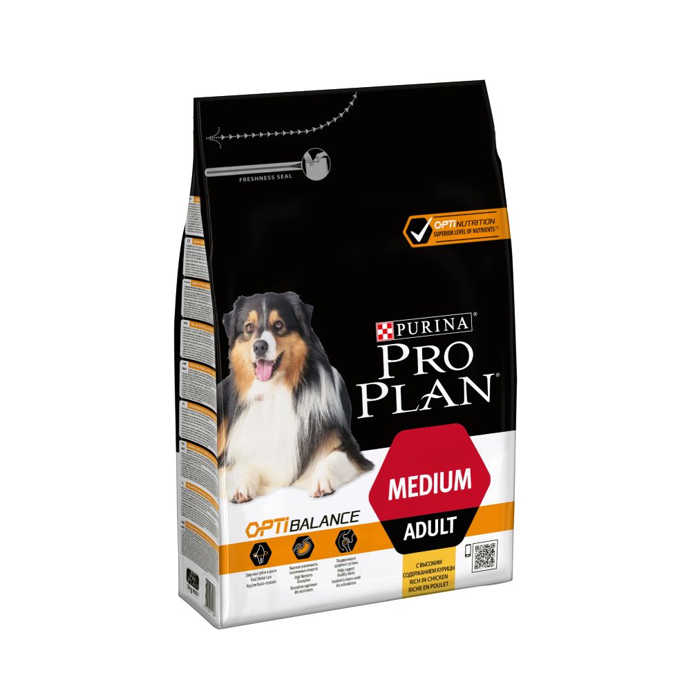Pro Plan Adult medium 3 kg slika 1