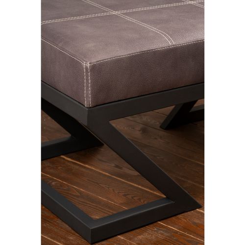 Ago Metal Profil Ayaklı - Anthracite Anthracite Pouffe slika 3