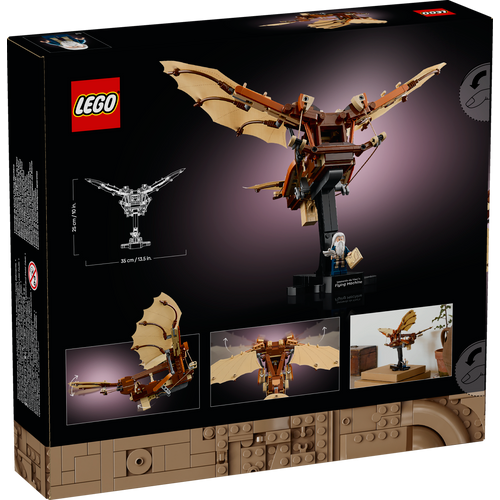 LEGO® ICONS 10363 Leteći stroj Leonarda da Vincija slika 8