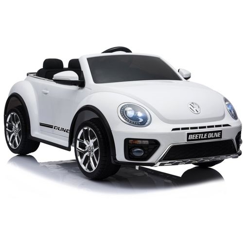 Licencirani Volkswagen Beetle Dune bijeli - auto na akumulator slika 1