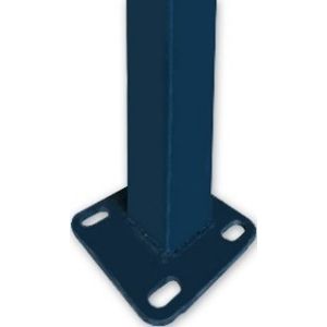 Stub h - 205 cm (50x50x1,5 mm) sa čepom, plastificirani - antracit