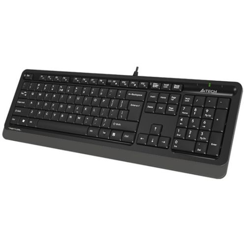 A4-FK10 US GREY A4Tech Fstyler Multimedia comfort tastatura, FN funkcije, vodootp. US-LAYOUT, USB slika 2
