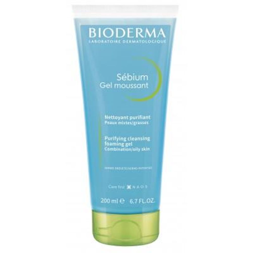 BIODERMA SEBIUM GEL MOUSSANT 200ML slika 1
