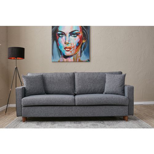 Atelier Del Sofa Trosjed na razvlačenje, Sivo, Eva - Grey slika 1