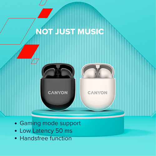CANYON TWS-6, Bluetooth headset, with microphone slika 6