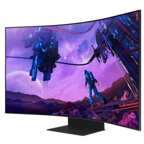 Samsung Odyssey Ark LS55BG970NUXEN 4K VA Zakrivljeni gejmerski monitor 55" slika 1