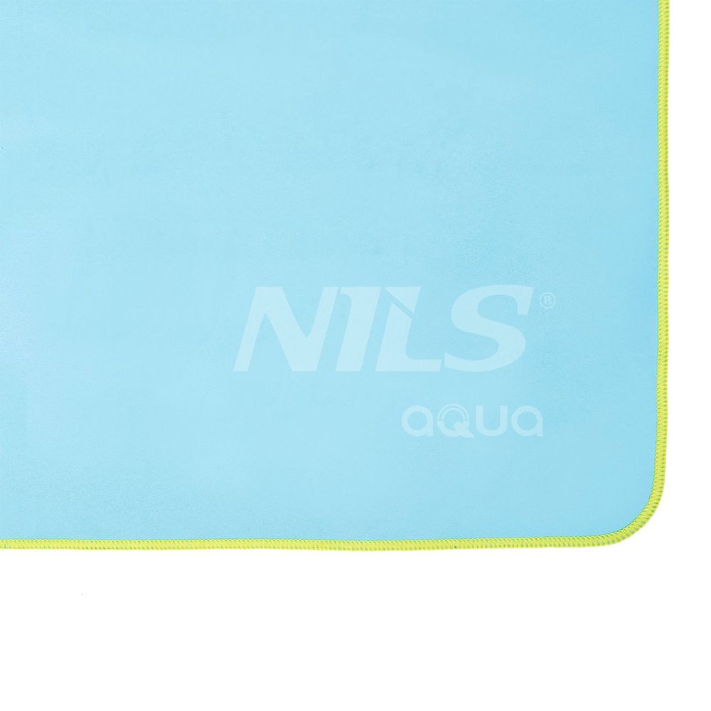 Nar12 plavo-zeleni ručnik od mikrofibre 180x100 cm nils aqua slika 4