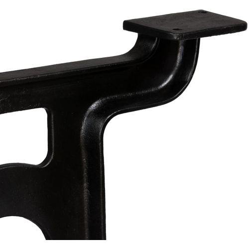 Noge za blagovaonski stol od lijevanog željeza 2 kom u obliku Y slika 60