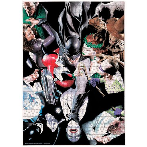 DC Comics Batman Enemies puzzle 1000pcs slika 1