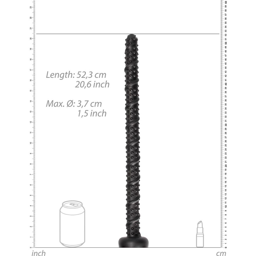 Joj! by Shots Ass Teksturirani zmijski dildo - 22 / 55 cm slika 3