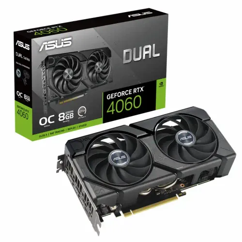 Asus DUAL-RTX4060-O8G-EVO GDDR6 8GB 128bit 3xDP/HDMI Grafička karta  slika 1