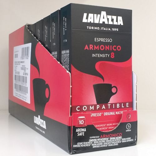 Lavazza nespresso kompatibilne kapsule 100 kom(10x10) Armonico, 100% Arabica slika 1