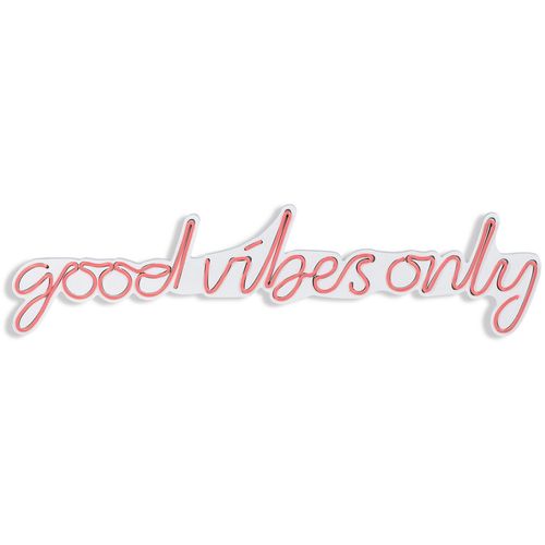 Good Vibes Only - Pink Pink Decorative Plastic Led Lighting slika 8