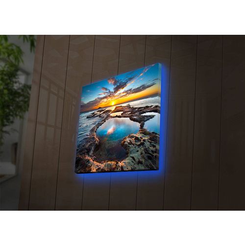 Wallity Slika dekorativna platno sa LED rasvjetom, 4040DACT-19 slika 3