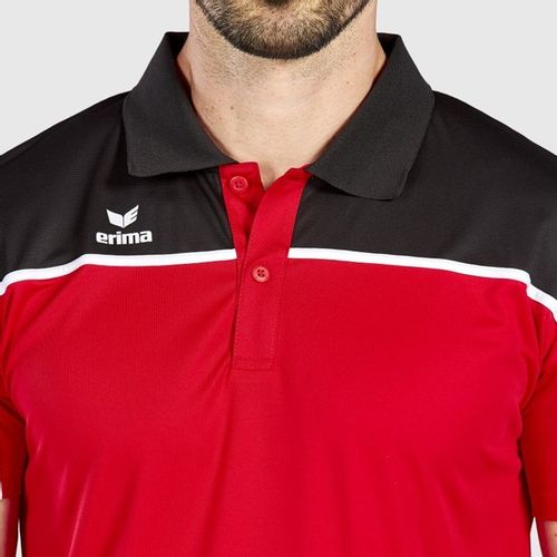 Majica Erima Change Polo Crvena/Crna/Bijela slika 5