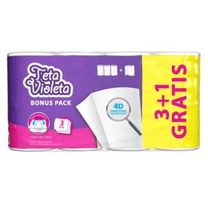 Violeta Kuhinjski ubrusi 3+1 Gratis Teta Violeta 3sl 