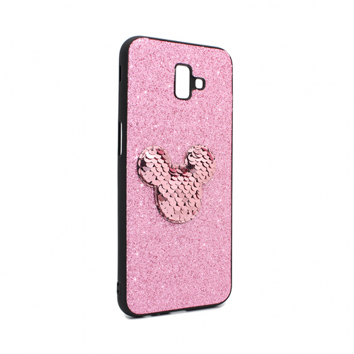 Torbica Shiny mouse za Samsung J610FN Galaxy J6 Plus roze slika 1