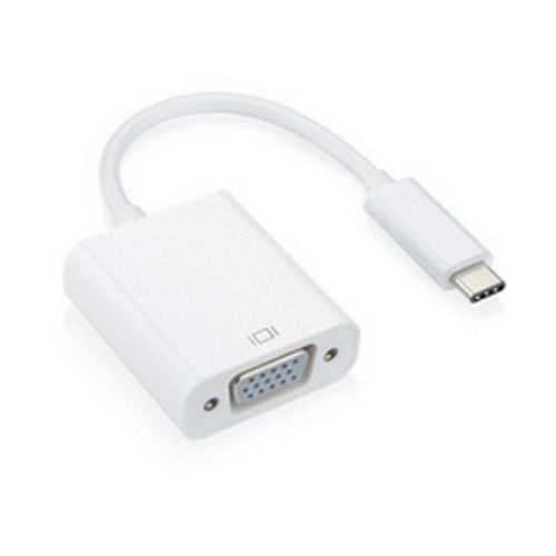 FAST ASIA Adapter-konvertor USB 3.1 tip C (M) - VGA (F) srebrni slika 1