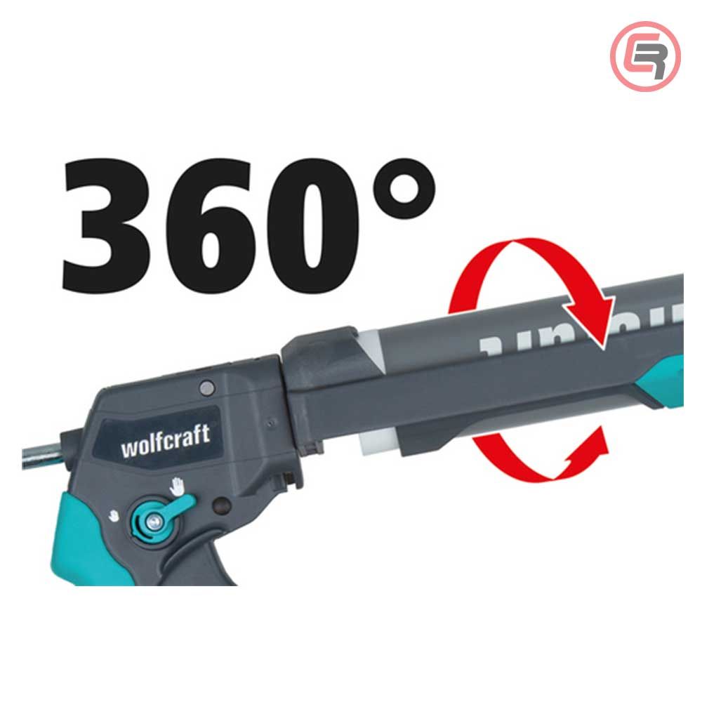 Wolfcraft Pištolj Za Silikon MG 400 Ergo / 310 ml - 4354000 slika 6