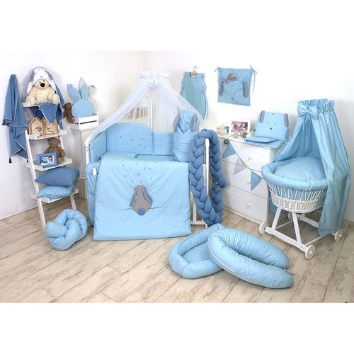 Amy posteljina set 5 elem. Fluffy Sea (za krevetić 120x60 cm) slika 2