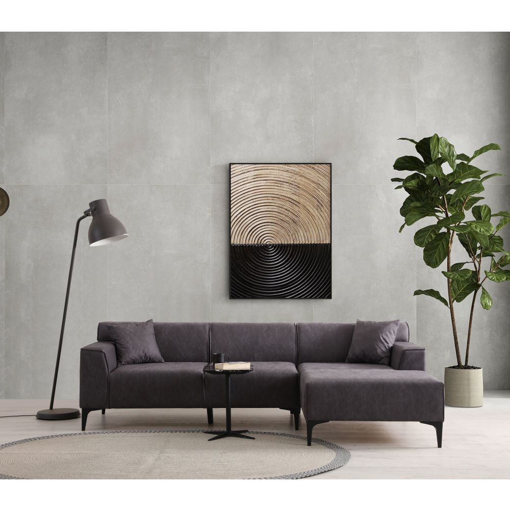 Ugaona Sofa Nova Petra R - boja: antracit slika 2