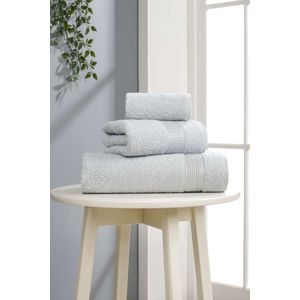 Set peškira (3 komada) Ezgi - Svijetlo siva