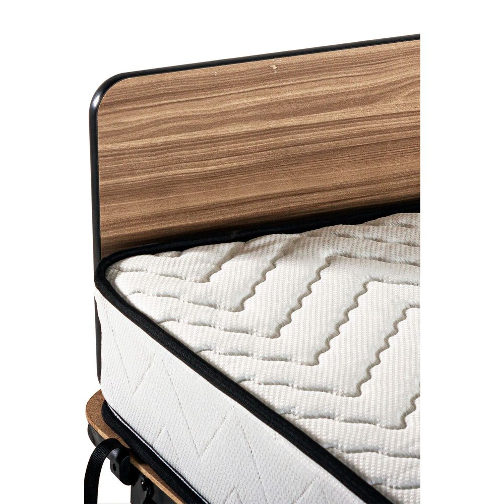 Katlanji Krevet White Black slika 4
