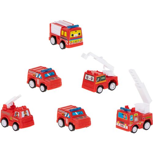Set dječjih vatrogasnih vozila 6 komada slika 3