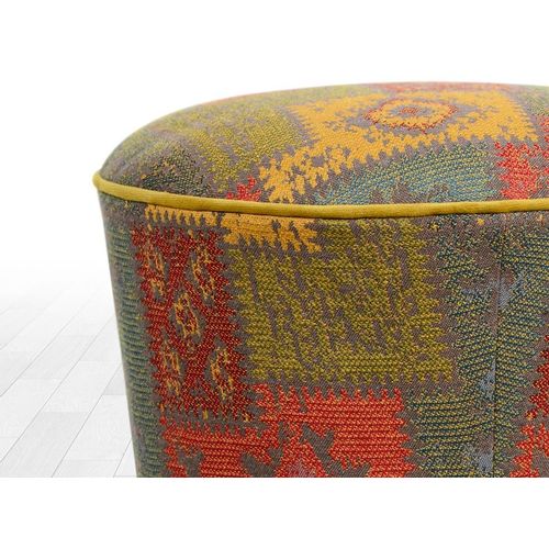 Rug v2 - Multicolor Multicolor Pouffe slika 3